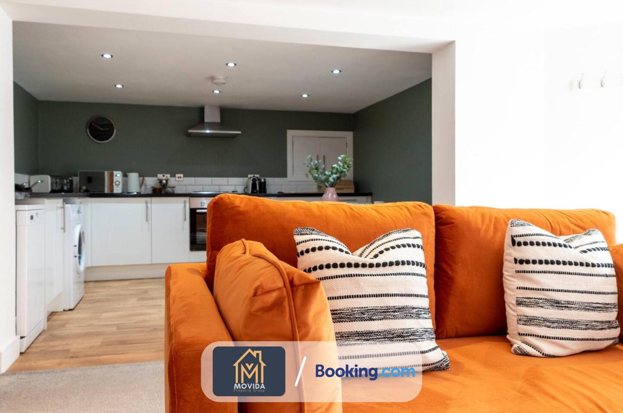 Stylish Two Bed Town Centre Apartment By Movida Property Group Short Lets & Serviced Accommodation With Parking Харогейт Екстериор снимка