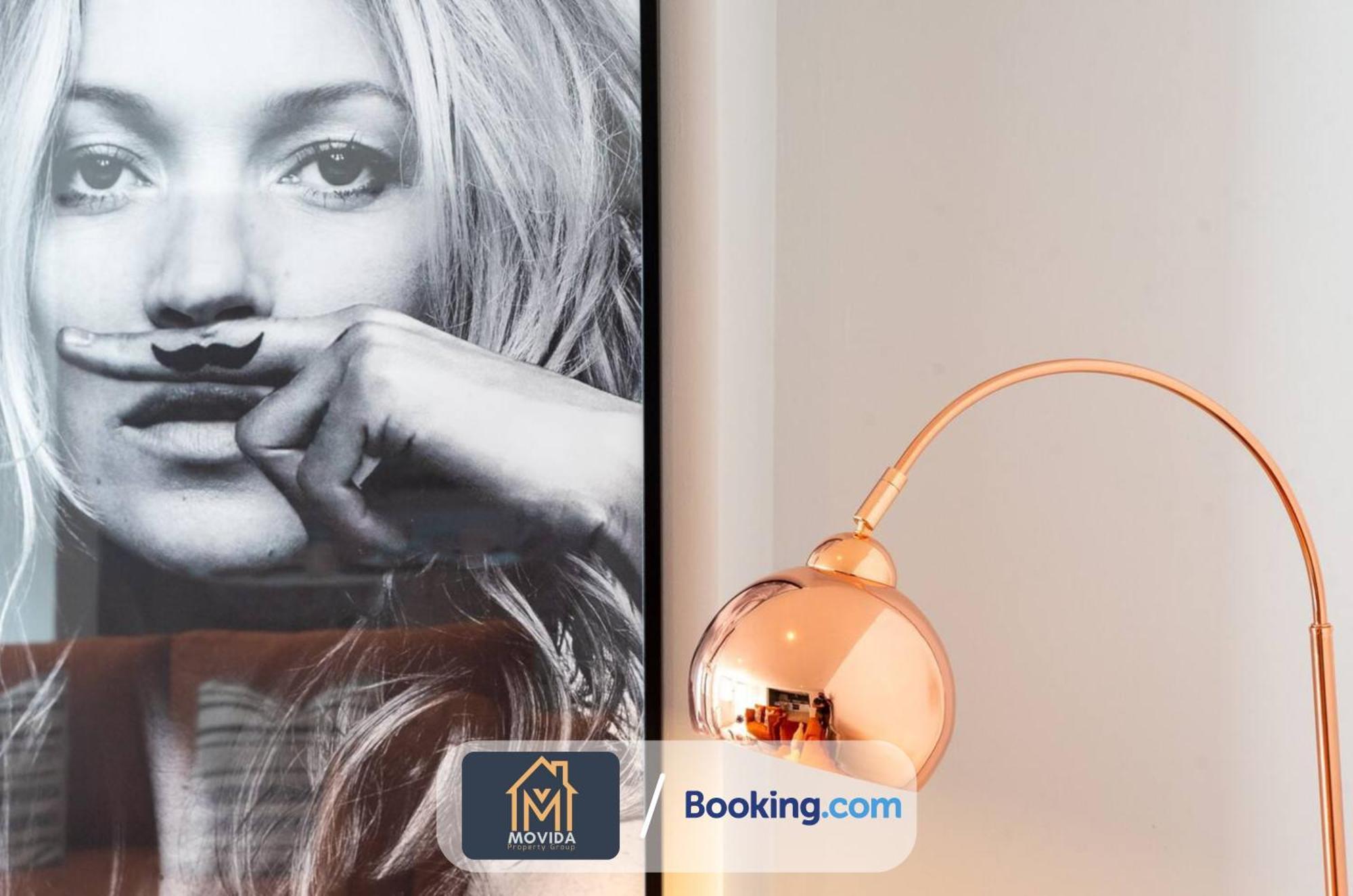 Stylish Two Bed Town Centre Apartment By Movida Property Group Short Lets & Serviced Accommodation With Parking Харогейт Екстериор снимка