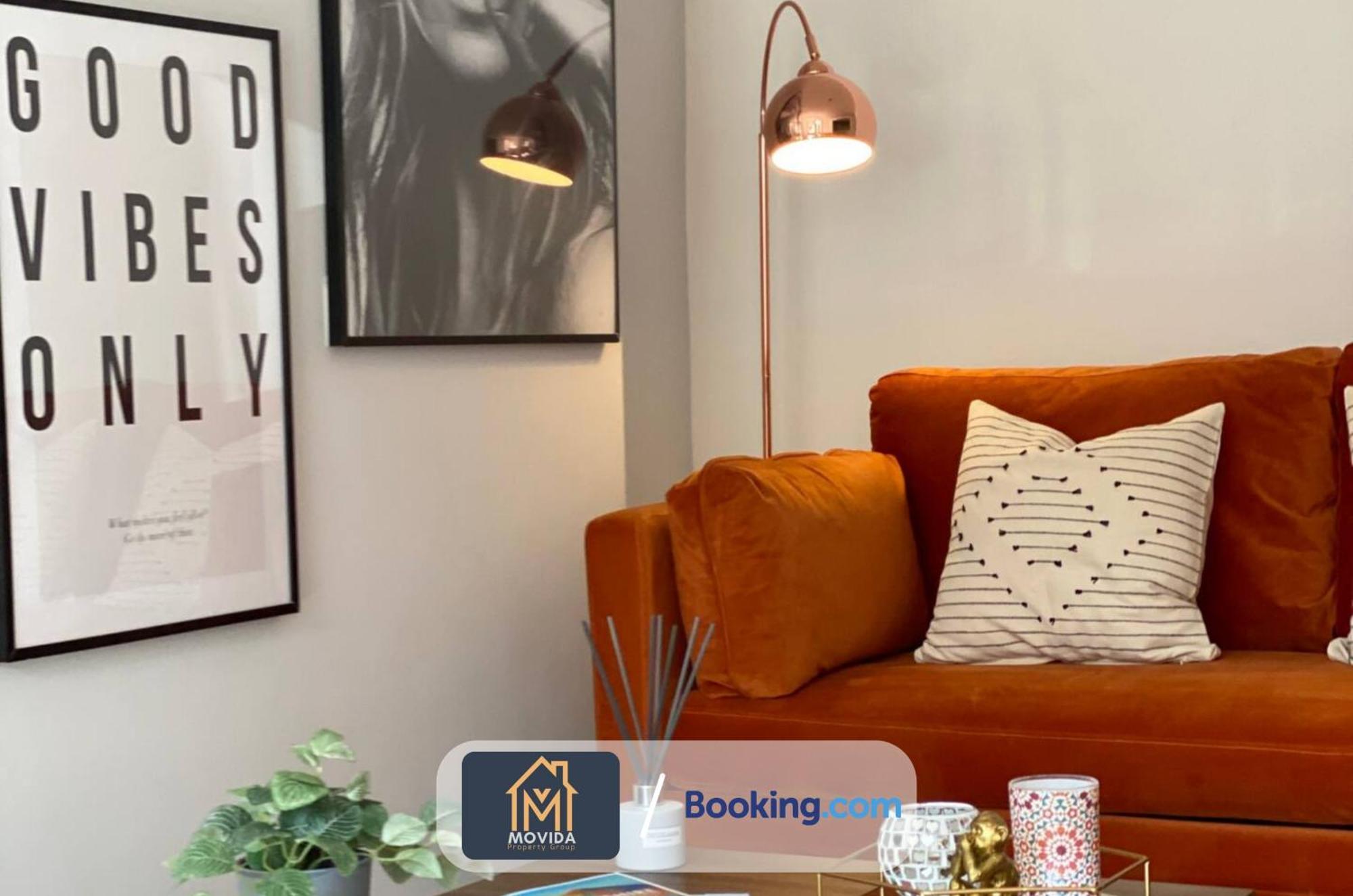 Stylish Two Bed Town Centre Apartment By Movida Property Group Short Lets & Serviced Accommodation With Parking Харогейт Екстериор снимка