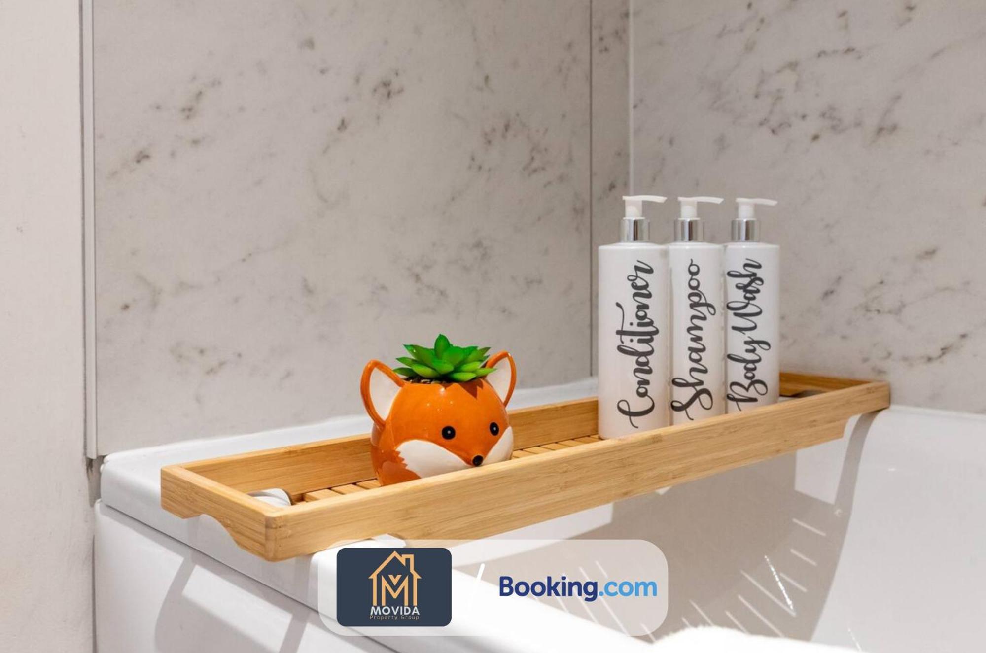 Stylish Two Bed Town Centre Apartment By Movida Property Group Short Lets & Serviced Accommodation With Parking Харогейт Екстериор снимка